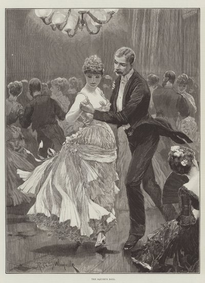 El baile del escudero de Richard Caton Woodville junior